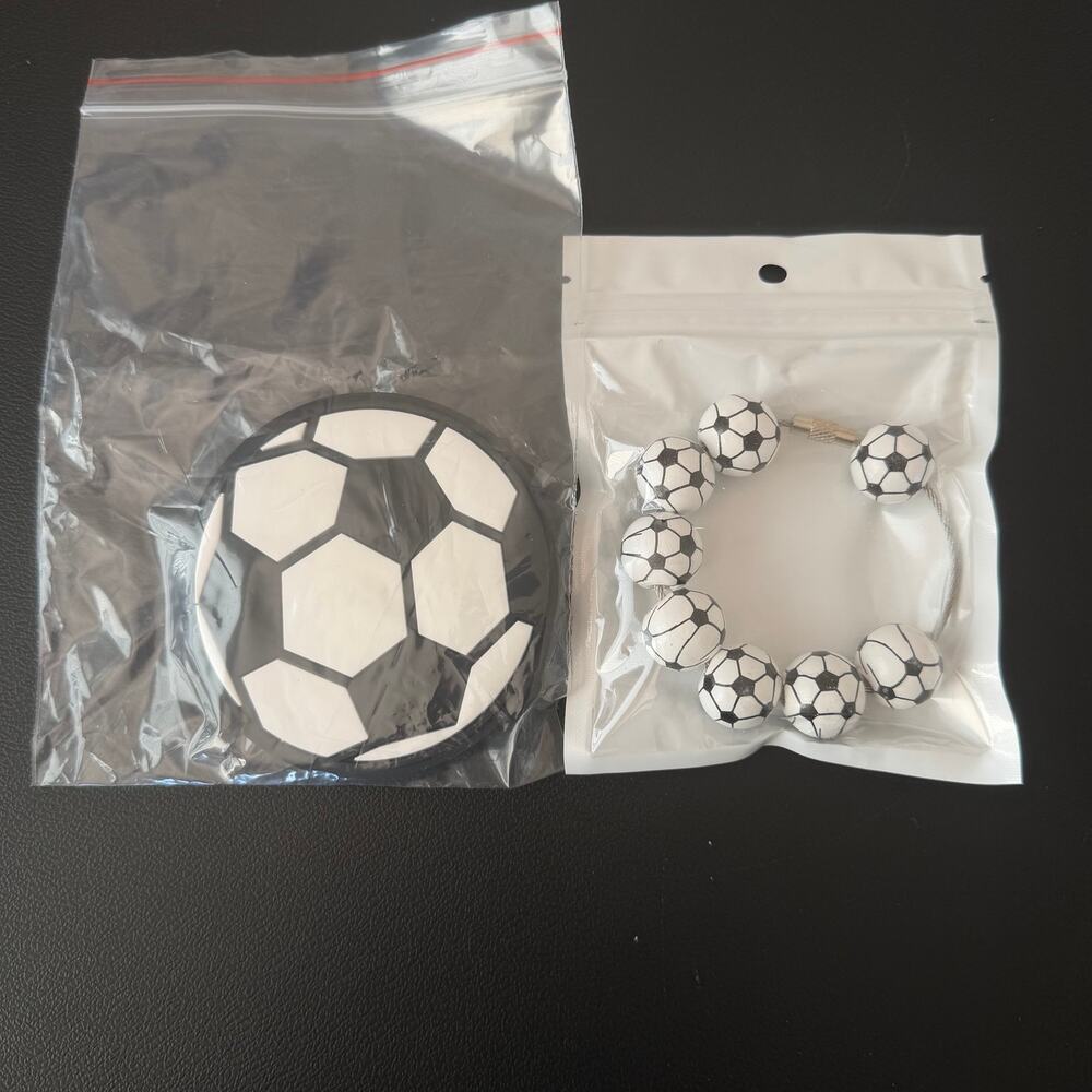 BOGG BITS CHARM ACCESSORIES SOCCER SET NEW